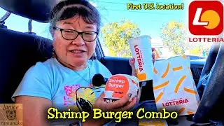 Shrimp Burger Combo at Lotteria (1st Lotteria in the USA) 8/16/25 #2025summervibes #lotteria