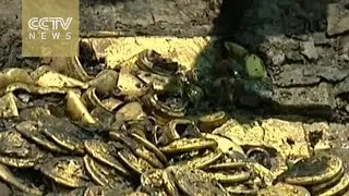 More gold coins found in Han Dynasty tomb