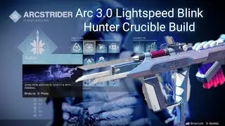 Lightspeed Blink Hunter Arc 3.0 Riskrunner Build - Destiny 2 