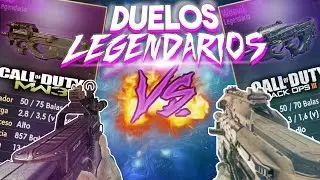 P90 (MW3) VS WEEVIL (BO3) - DUELOS LEGENDARIOS T2 - CALL OF DUTY