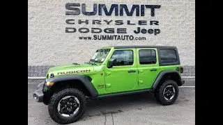 СОВЕРШЕННО НОВЫЙ JEEP WRANGLER UNLIMITED 2018 4-ДВЕРНЫЙ RUBICON MOJITO GREEN JL ОБЗОР ПРОДАН!