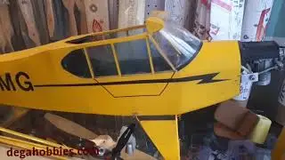 Piper J3 instalado