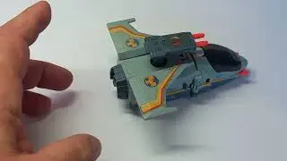 (Vintage 1986 Coleco Toys - Starcom ~ SIDEWINDER  (High Speed Jackknife Fighter)..