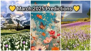💐🌼 MARCH 2025 PREDICTIONS | PICK YOUR DOB | TAROT CARD READING #tarot #march2025 #333