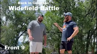 COLORADO Disc Golf! 18 Hole Battle with Keith from Monumental Discs at Widefield DGC! Front 9