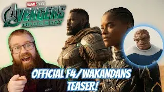 Avengers: Doomsday - Official Fantastic Four/Wakandans Teaser REACTION!!!