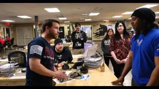 Card Through Glass trick