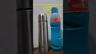 what is brittle material? solve it,answer in comment.  #students #youtubevideos #subscribers #shorts