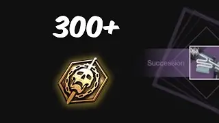 GOD ROLL SUCCESSION FARMING! 300+ SPOILS!!!