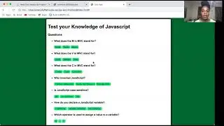 JavaScript Quiz Application