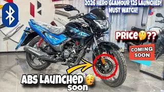 2026 Hero Glamour OG 125 ABS Revealed &mdash; INSANE Features & Price!