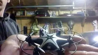 Kidstech XR 916 Nano Hexacopter RC DRONE inside flight TIME TEST