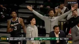 CBS Sports Network - William & Mary 90,  Charleston 75  - Feb. 3, 2025