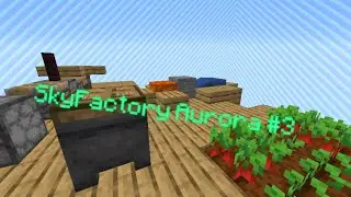 cobblestone generator + mineral dusts (voidrealms skyfactory aurora #3)
