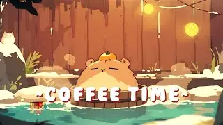 Capybara Beats & Lofi - Chill Jazz Beats to Relax/Study ~ Cozy Atmosphere ~ 🦫 🎵 🌙