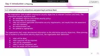 20 - Clause 6.2 Information Security Objectives and Planning to achieve