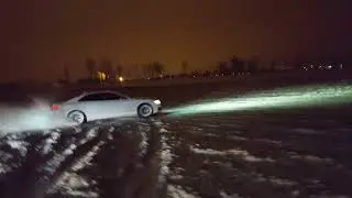 Audi S5 Snow Drift, Sideways Fun!