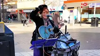 The amazing Laura Carr with Tell Me Ma in Liverpool, England