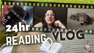 chill 24 hr reading vlog
