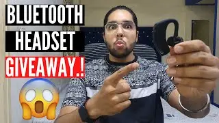 Bluetooth Headset Giveaway | Full Specs Overview and Unboxing | How to Win? | JK Technical