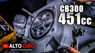 CB 300 FUÇADA COM PEÇA DE YAMAHA