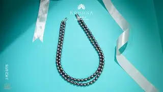 2 Layer Freshwater Pearl Mala ✨| Pure Pearls for Bridal & Traditional Wear | Krishna Jewellers