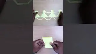 How to Make a Paper Dolls Chain Shorts   Watch Full Videos for Easy Tutorials