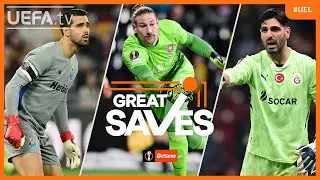 Great EUROPA LEAGUE Saves Play-Offs 2nd leg | FT. Costa, Unnerstall, G&uuml;ven&ccedil;...