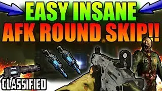 EASY INSANE *TRUE* AFK ROUND SKIP GLITCH ON CLASSIFIED!!(BO4 GLITCHES)