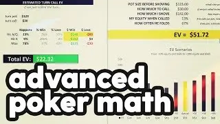 ADVANCED Poker Math: Check-Raise Shoving Vs. Calling | SplitSuit