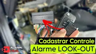 Cadastrar Novo Controle Alarme Look Out ✅