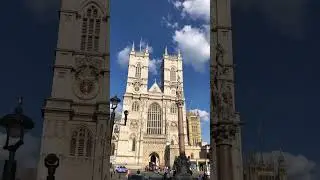 Westminster abbey. 🏰✨ #London #WestminsterAbbey #HistoricLandmark