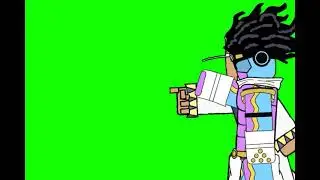 Star Platinum! The World! green screen #greenscreen