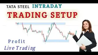 📈 INTRADAY TRADING SETUP (Tata Steel) Best strategy.💸
