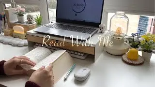 1 HOUR COZY READ WITH ME | No Break | Fireplace Ambience #readwithme #bookstagram #booktok