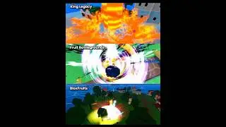BloxFruits VS Fruit Battlegrounds VS King Legacy &bull; Spirit #bloxfruits #roblox