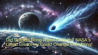 Did Comets Bring Water to Earth NASA's Latest Discovery Could Change Everything!