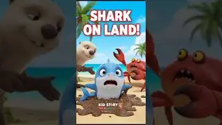 Baby Shark's Land Adventure! | Magical Sneakers & Coral-berry Bush! #cartoon #animation