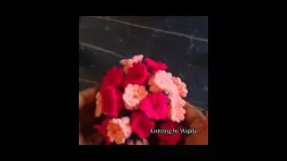 3-in-1 Crochet Flower Coaster 🌸 Table Pot & Motif Idea #CrochetShort #FlowerCoaster #CrochetIdea