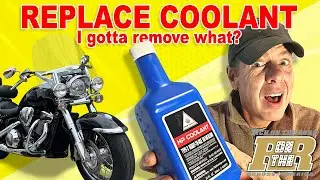 Coolant replacement - Honda VTX 1800