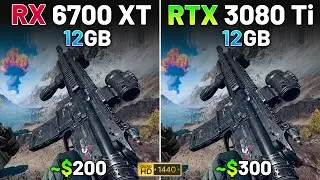 RX 6700 XT против RTX 3080 Ti в 2026 году | Тест в 15 играх | 1440p