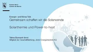 Referat «Solarthermie und Power-to-heat»