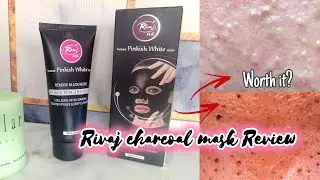 Rivaj Peel Off Charcoal Mask Review 2024 | How to Remove Blackheads easily at home?