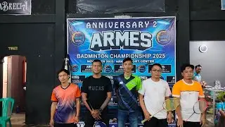 DHOM - HERI VS DOLIN - EBENG | INTREN | ARMES ANNIVERSARY II BADMINTON CHAMPIONSHIP 2025