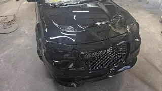 $2,000 gloss black paint job on my Chrysler 300 