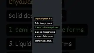 Semi solid dosage forms|| previous year pharmacist MCQ questions answers