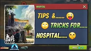 Days After || Tips & Tricks For Clear HOSPITAL || 😇 #zombiesurvival #tipsandtricks