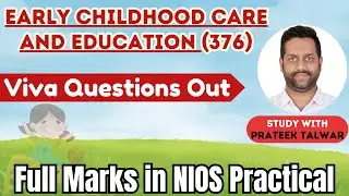 early childhood care and education nios practical | early childhood care and education class 12 nios