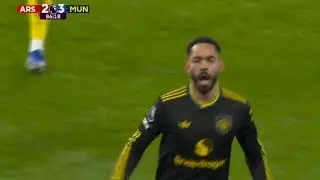 Matheus Cunha Goal | Arsenal vs Manchester Utd 2-3 | Highlights & goals | Premier League 2026/27