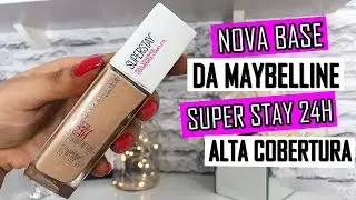 NOVA BASE DA MAYBELLINE SUPER STAY 24H ALTA COBERTURA